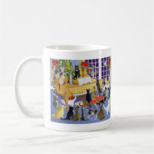 クリスマス·コーラス コーヒーマグカップ (左)