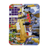 クリスマス・コーラス マグネット (縦)