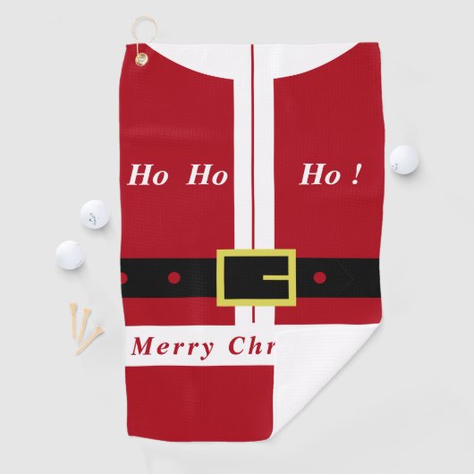 クリスマス ゴルフタオル ギフト サンタクロース (インサイチュ)