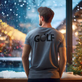 クリスマス ゴルフ オーナメント クラシック Tシャツ