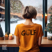 クリスマス ゴルフ オーナメント クラシック Tシャツ