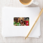 クリスマス – ゴールデンレトリバー – シドニー ラベル (インサイチュ)