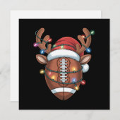 クリスマス サッカー好き サンタ帽 スポーツ クリスマス (正面/裏面)