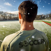 クリスマス サッカー オーナメント クラシック Tシャツ