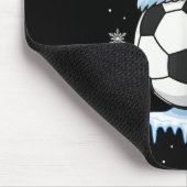 クリスマス サッカー トナカイ マウスパッド (コーナー)