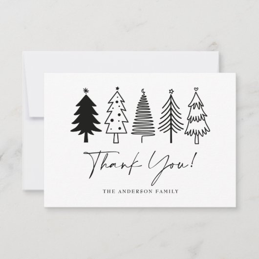 クリスマス サンキューカード (正面)