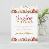 クリスマス サンキューカード (スタンド正面)
