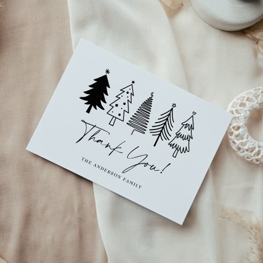 クリスマス サンキューカード