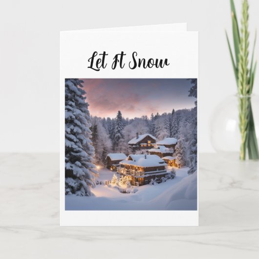 クリスマス サンキューカード (正面)