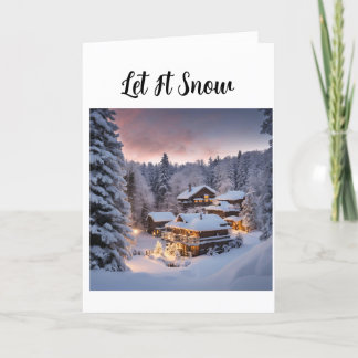 クリスマス サンキューカード