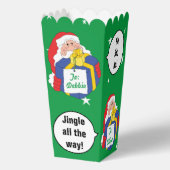 クリスマス・サンタがリトル・フライボックスを言う フェイバーボックス (裏面)