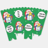 クリスマス・サンタがリトル・フライボックスを言う フェイバーボックス (見開き)