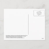 クリスマス・サンタが動物を愛する シーズンポストカード (裏面)