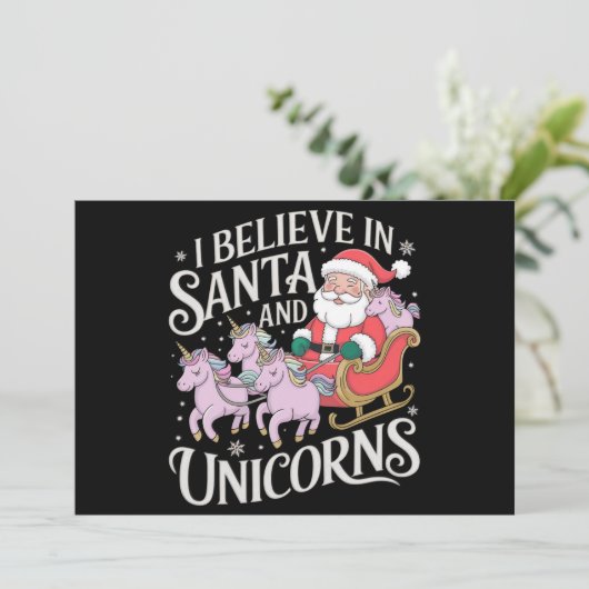 クリスマス サンタとユニコーンを信じる クリスマス (スタンド正面)