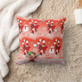 クリスマス サンタのぬいぐるみ クッション (ブランケット)