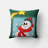 クリスマス サンタのぬいぐるみ クッション (裏面)