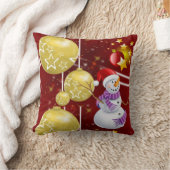 クリスマス サンタのぬいぐるみ クッション (ブランケット)