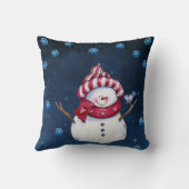 クリスマス サンタのぬいぐるみ クッション (裏面)