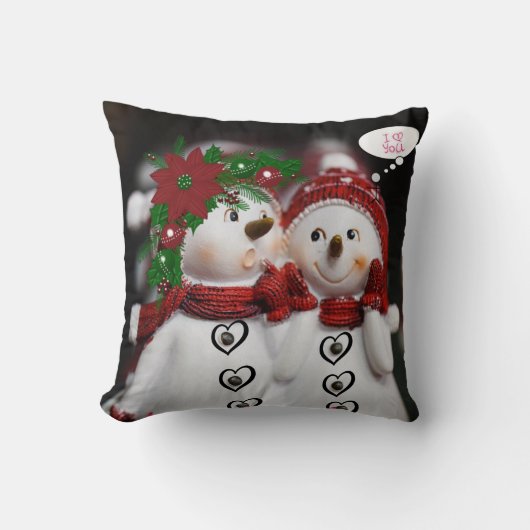 クリスマス サンタのぬいぐるみ クッション (正面)
