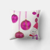 クリスマス サンタのぬいぐるみ クッション (裏面)