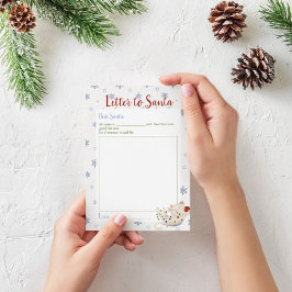 クリスマス サンタへの手紙 ホリデー 冬 テンプレート