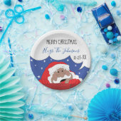 クリスマス・サンタクロースが言う ペーパープレート (パーティー)