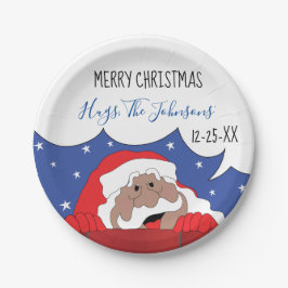 クリスマス・サンタクロースが言う ペーパープレート