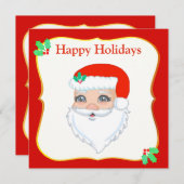 クリスマス サンタクロース (正面/裏面)