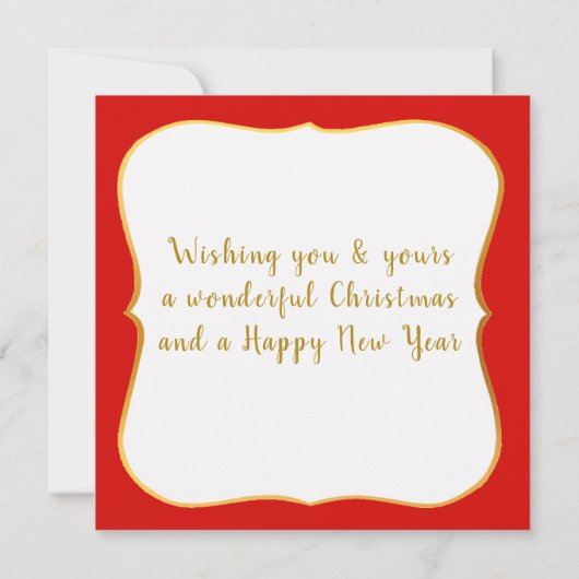 クリスマス サンタクロース (裏面)