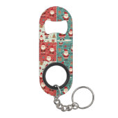 クリスマス サンタクロース キーホルダー栓抜き (裏面)