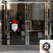 クリスマス サンタクロース グノーム 最も素晴らしい時間 ウィンドウサイン (オフィスドア)