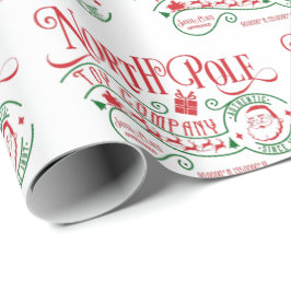 クリスマス サンタクロース トイ カンパニー ノースポール ラッピングペーパー