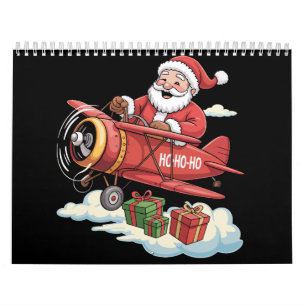 クリスマス サンタクロース パイロット 飛行機 ギフト カレンダー