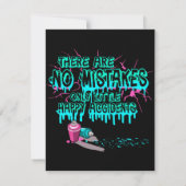 クリスマス サンタクロース パンダ | かわいいパンダ デザイン 招待状 (裏面)