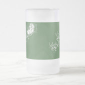 クリスマス：サンタクロース –  フロストグラスビールジョッキ (中央)