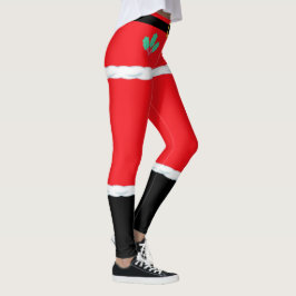 クリスマス サンタクロース レギンス