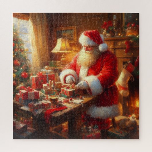 クリスマス サンタクロース 4 ジグソーパズル (縦)