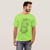 クリスマス サンタクロース Tシャツ (正面フル)
