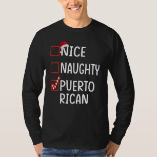 クリスマス サンタクロース Xmas 素敵 いたずら プエルトリコ Tシャツ