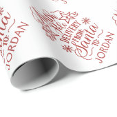 クリスマス・サンタク表現ラー配信 ラッピングペーパー (ロールコーナー)