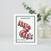 クリスマス・サンタペデ シーズンポストカード (スタンド正面)