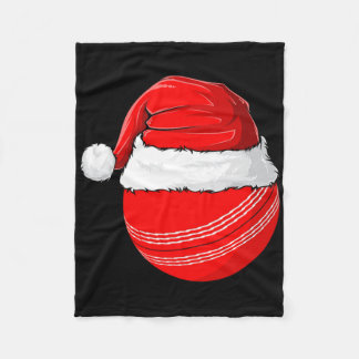 クリスマス サンタ帽子 クリスマス クリケット フリースブランケット
