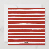 クリスマス サンタ えびすさん | クリスマス ホリデー カード (裏面)