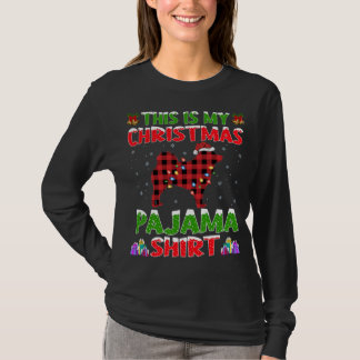 クリスマス サンタ これが私のスキッパーキーのクリスマスパジャマです Tシャツ