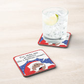 クリスマス・サンタ・オブ・カラー コースター (右側)