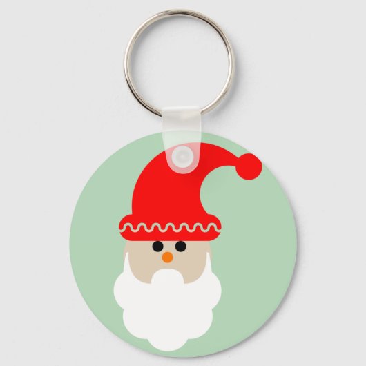 クリスマス サンタ  キーホルダー (正面)