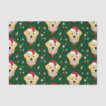 クリスマス・サンタ・ゴールデン・リトリーバー・ドッグ