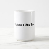 クリスマス サンタ ジム コーヒーマグカップ (中央)