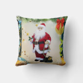 クリスマス サンタ スロー ピロー (裏面)