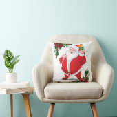 クリスマス サンタ スロー ピロー (椅子)